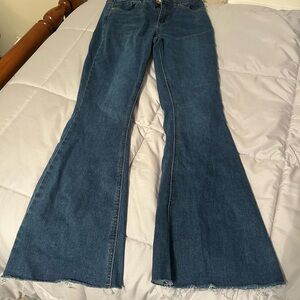 Classic Blue Flared Women's Jeans